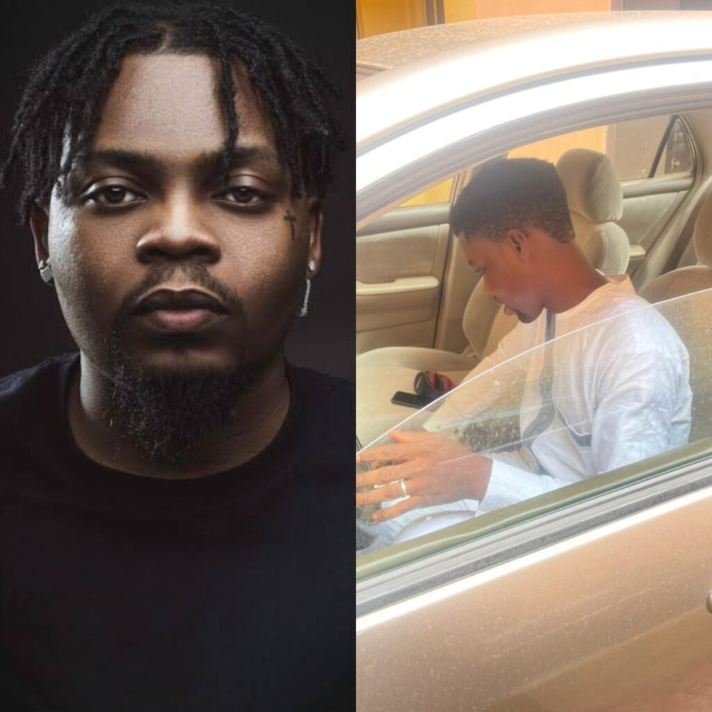 Olamide buys car for Twitter user he called out 4 months ago