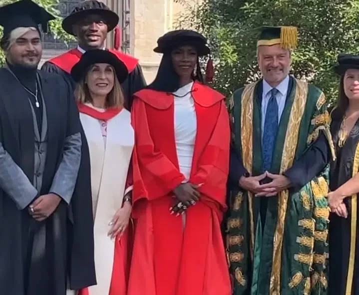 University of Kent honours Tiwa Savage with doctorate degree