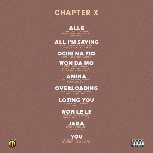 Check Out Mavin All-Star “Chapter X Album” Official Tracklist