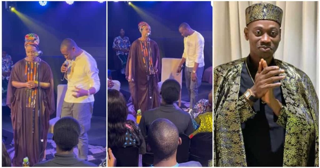 Shola Allyson A Gospel Singer is 'under fire' for featuring Lateef Adedimeji