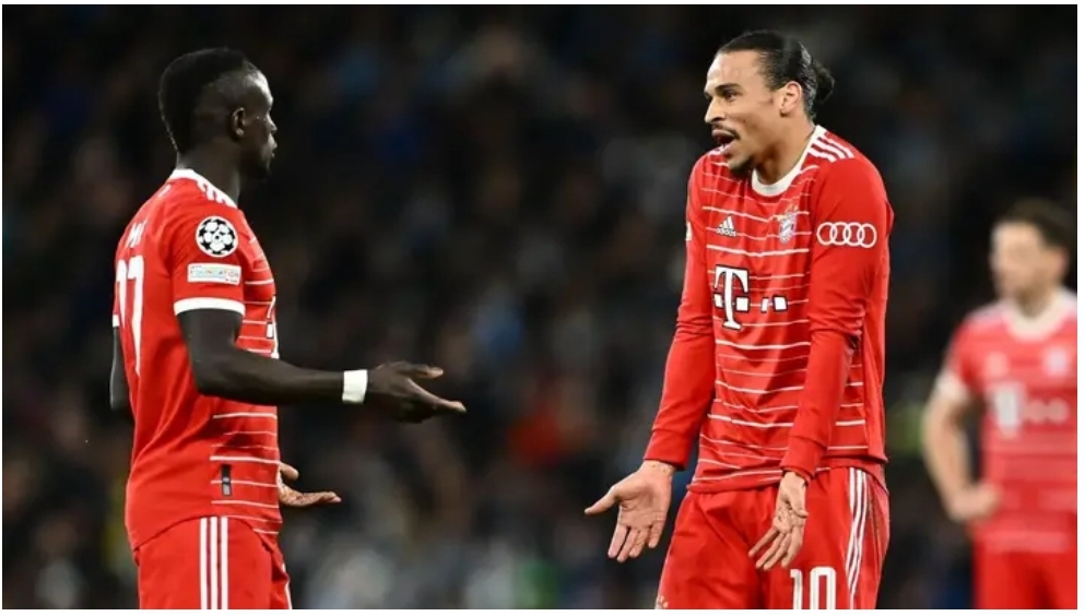 Bayern Munich Contemplating transfer Sadio Mane As a penalty For Punching Leroy Sane