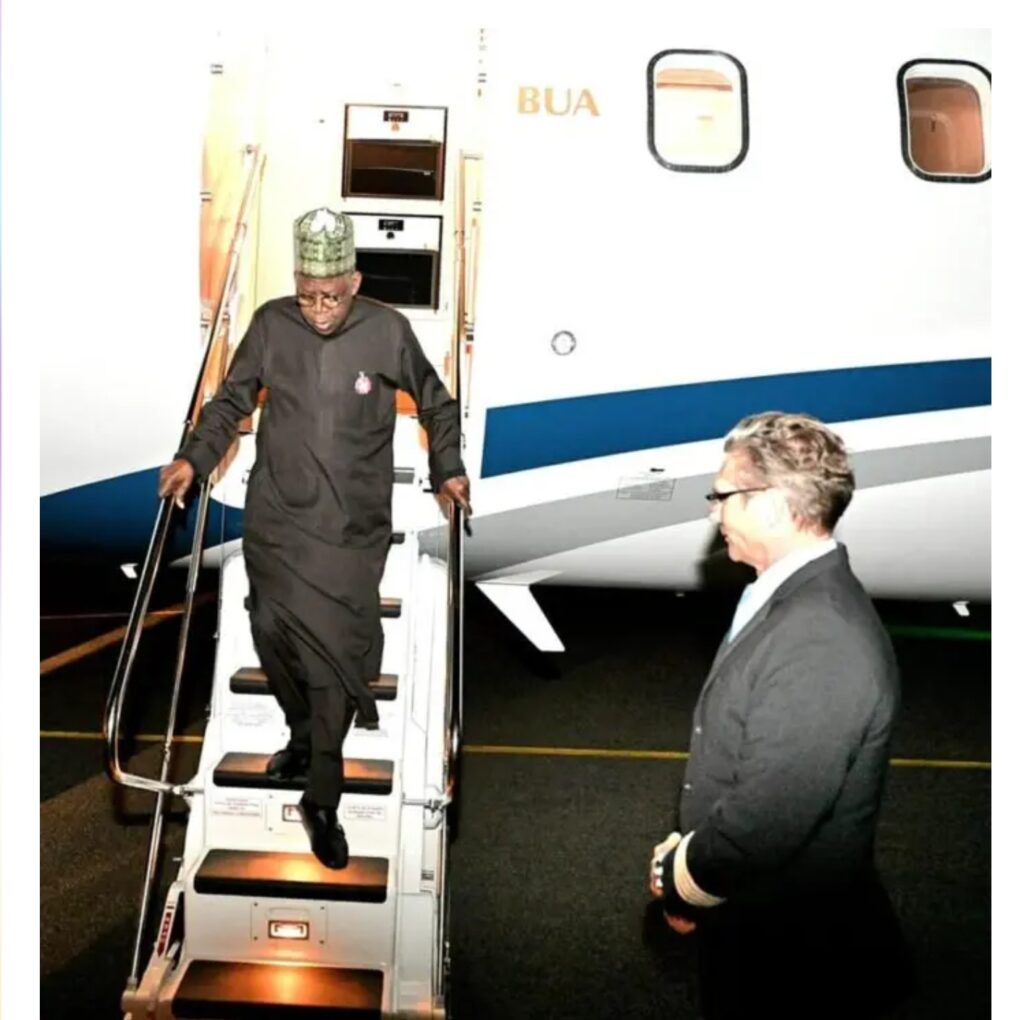 2pm Today, Elected President Tinubu Arrives Nigeria