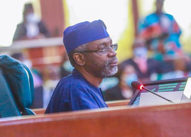 Gbajabiamila angry, offers Julius Berger 30 days to finish his project