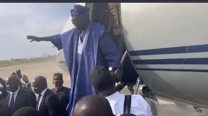 The Right Moment Tinubu Returned To Nigeria After Spending Weeks Of Trip In Paris