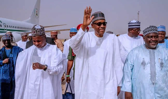 Breaking: After spending Extra days in London, Buhari Arrived to Nigeria