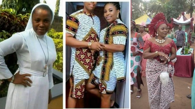 Catholic Reverend Sister Dumps Her Religious Devotion To Marry A Police Officer (Photos)