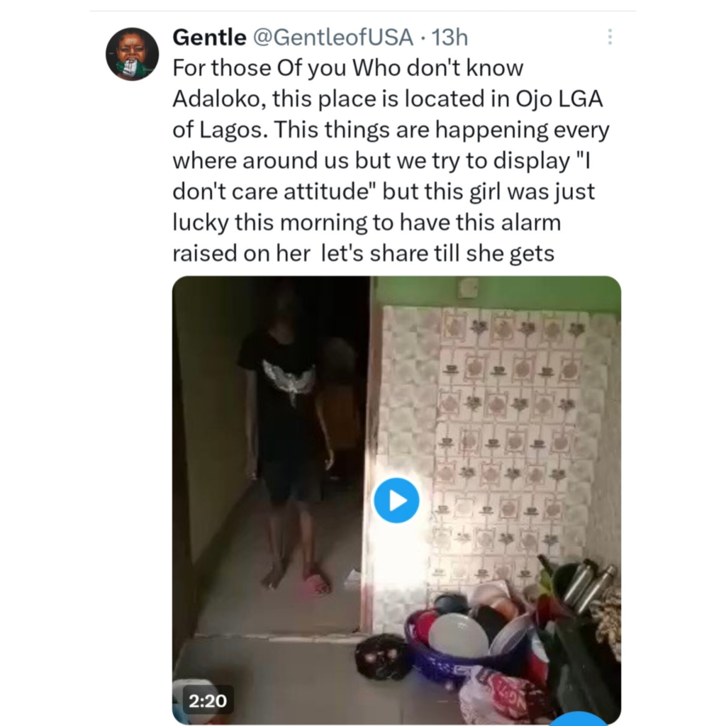Police arrest pregnant woman for cutting her teenage maid with knife in Lagos (video)