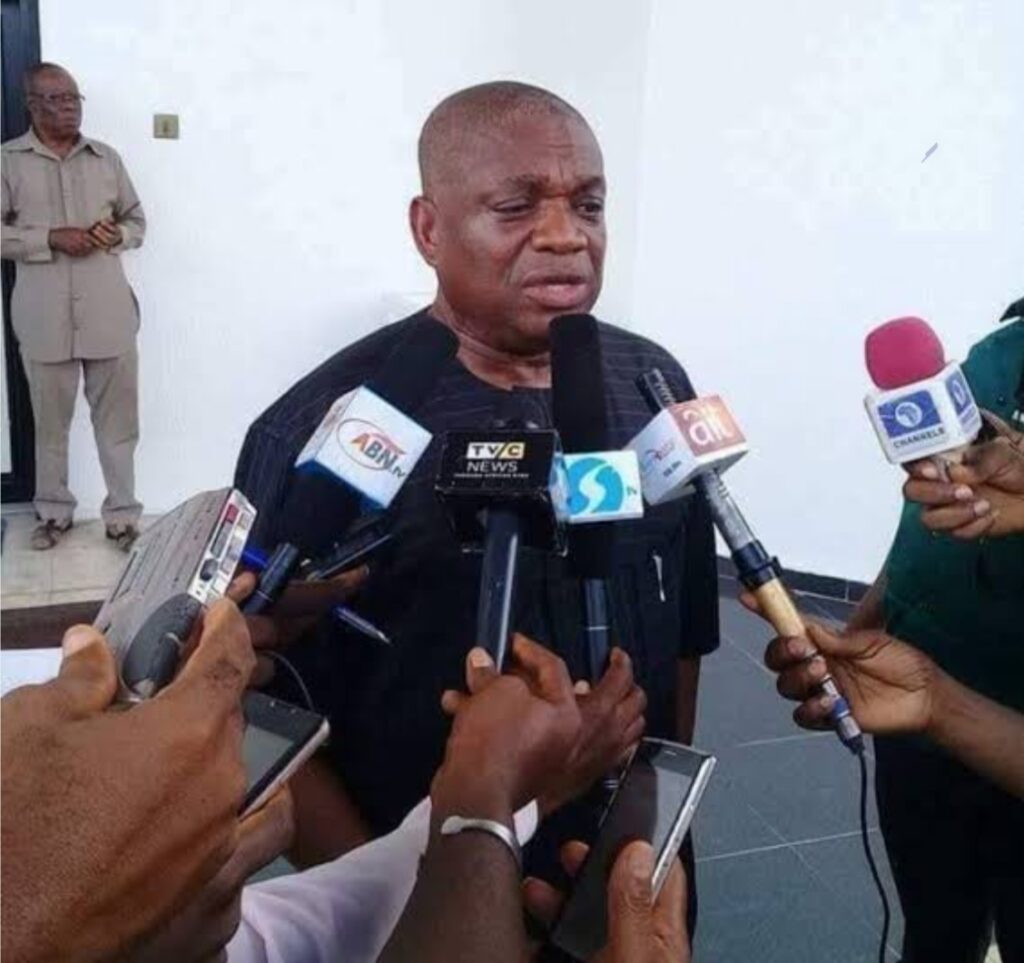 It Is His Turn To Cry, Wike Next - Nigerians Mocks Orji Kalu After He Wept On A National TV