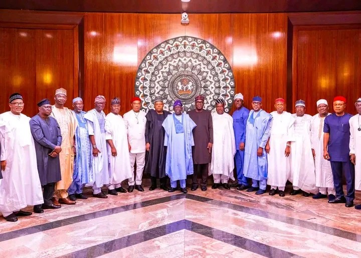 Check President Tinubu's Post After The Meeting With The 36 Governors In Abuja