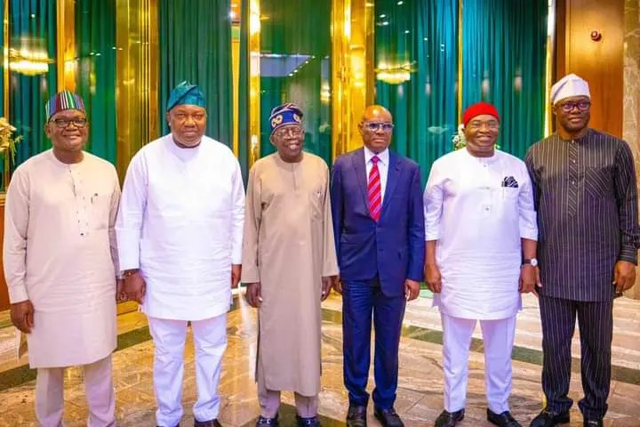Nigerians on Twitter React To Wike's Dressing During His Visit To Aso Rock To Meet President Tinubu