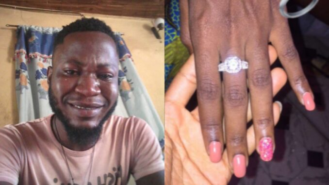 My Impatient Fiance returned my ring after only 6 years of engagement – Heartbroken Man cries out (Video)