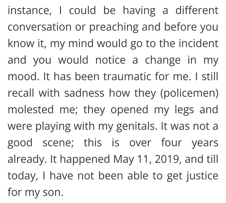 Recall With Unhappiness How The Police Opened My Legs & Had been Taking part in With My Genitals – Mom
