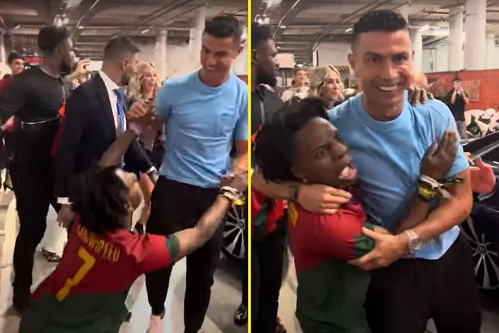 IShowSpeed meets his idol Cristiano Ronaldo After So Many Failed Attempts, breaks down in tears 