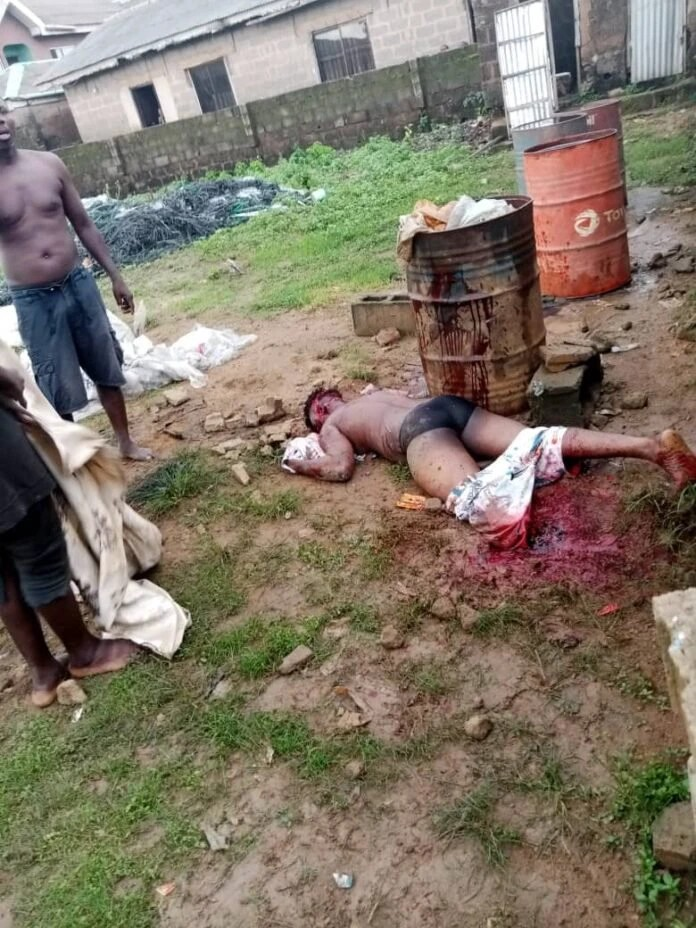 Fears As Suspected Cultists Murdered A Man And Cut Off His Left Leg In Sango