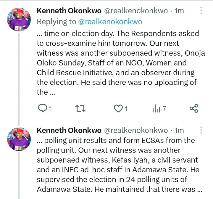 Cyber Security Expert Kenneth Okonkwo Tenders INEC-Signed Letter in Court