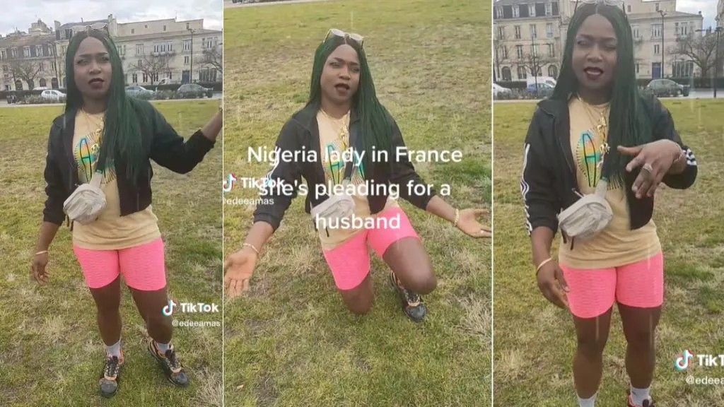 I’ll pay monthly salary to any man willing to marry me – Desperate Nigerian lady cries out (Video)