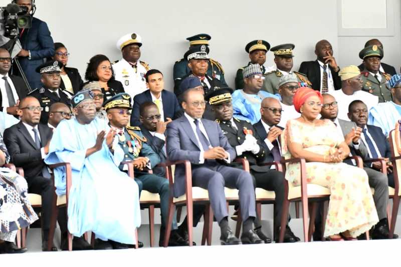 Moment Tinubu attended Republic of Benin's 63rd Independence anniversary