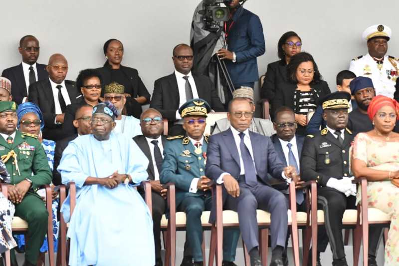 Moment Tinubu attended Republic of Benin's 63rd Independence anniversary