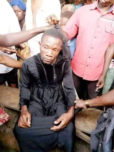 Nigerian man caught after he disguised in hijab to have SXX with a Married Woman in her husband’s House