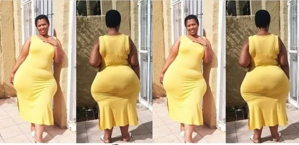 No man can Resist me – Woman Brags as she showcases her Mighty Backside Online ( See her Photos)