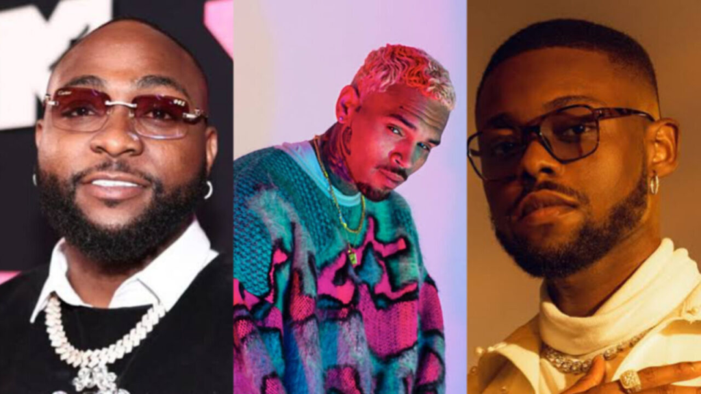 Chris Brown Joins Forces with Davido and Lojay for Upcoming Single Collaboration.
