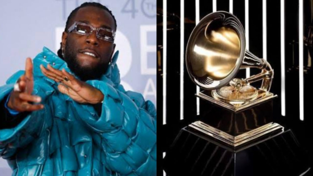 Burna Boy reacts to setting new record for Nigeria at the Grammy Awards 2024