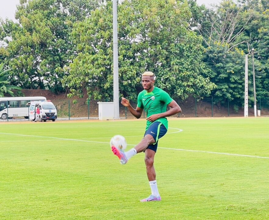 AFCON 2023: Victor Osimhen Clears Fitness Test Prior to South Africa Showdown