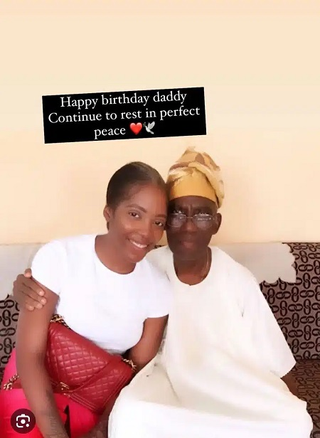 Tiwa Savage Honors Late Father on His Birthday
