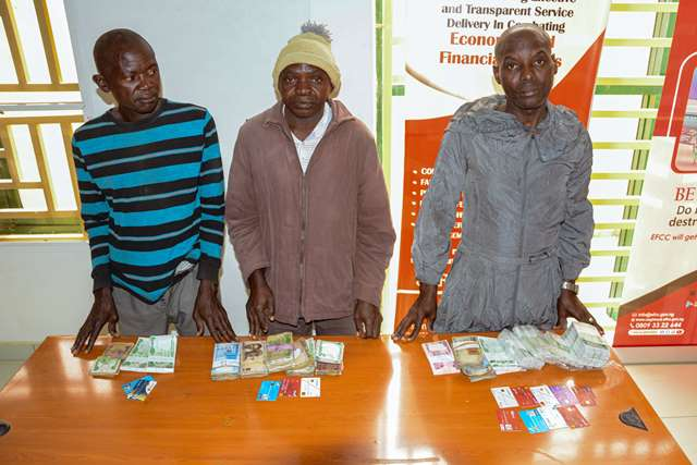 EFCC Arrests 3 Currency Racketeers in Kaduna Sting Operation