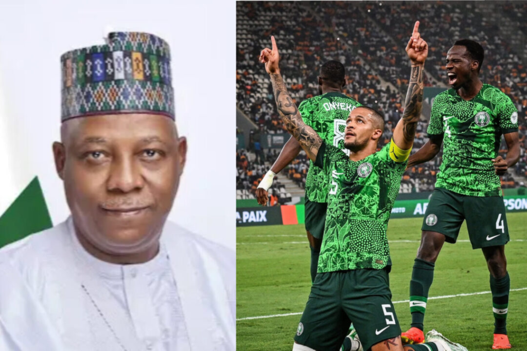Nigeria's Vice President, Kashim Shettima, Joins Super Eagles' Jubilation After AFCON Semi-Final Victory Over South Africa
