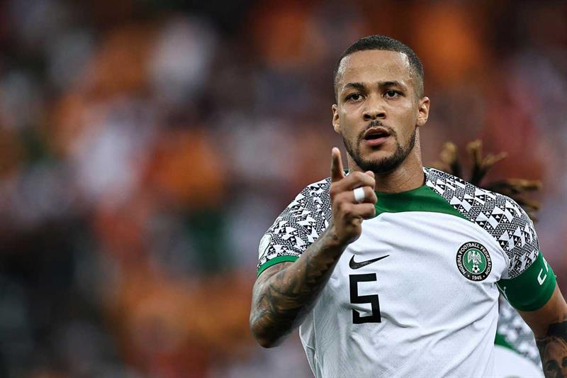 William Troost-Ekong equals AFCON record as Super Eagles' captain