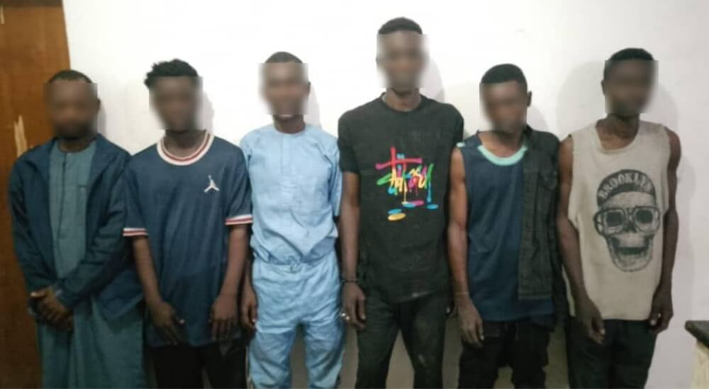 FCT Police Nab 6 Suspected Armed Robbers in Uncompleted Hospital Building