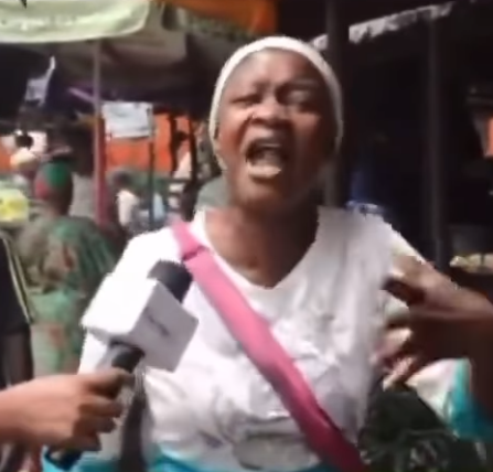 "Market Woman Laments Prevailing Hardship and Spike in Prices of Food Items: 'Please Have Mercy on Us, We Are Hungry. This Suffering Is Too Much'"