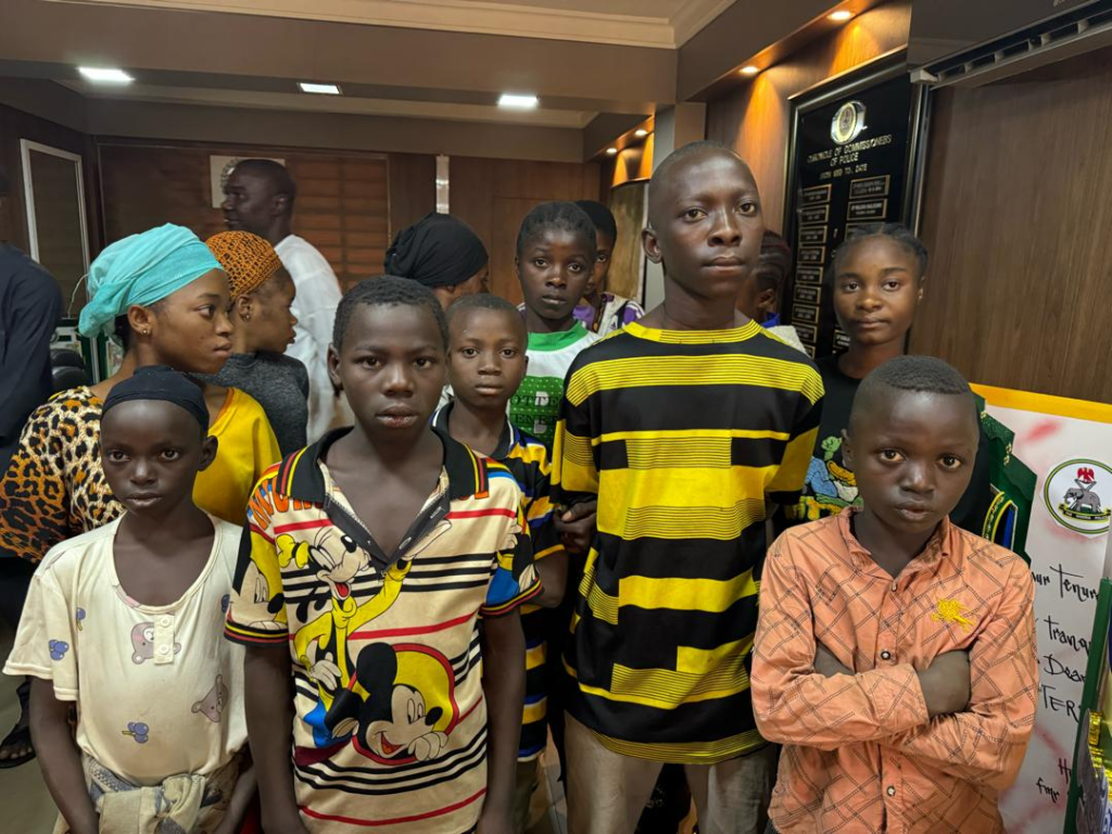 FCT Police Rescue 12 Children and Arrest Three Suspects in Foiled Child Trafficking Operation