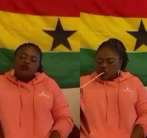Ghanaian Woman Participates in Chewing Gum Marathon to Set World Record (Video)