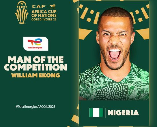 Troost-Ekong Clinches AFCON Tournament's Best Player Award