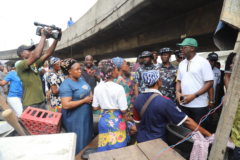 Lagos Gives Squatters, Illegal Motor Parks in Obalende Four-Day Relocation Deadline