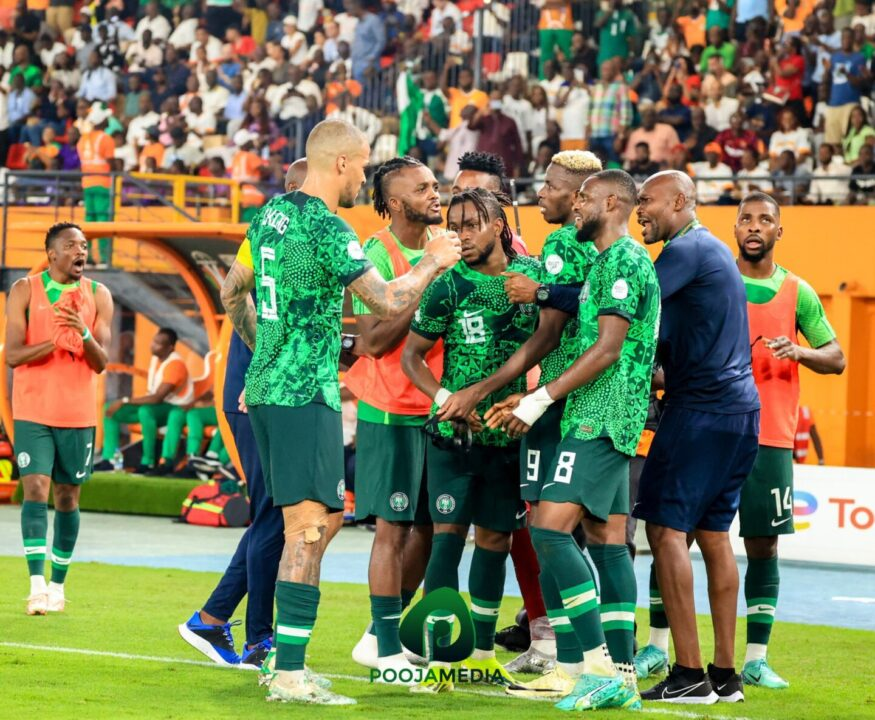 AFCON 2023: Celebrities Respond to Super Eagles' Defeat against Ivory Coast