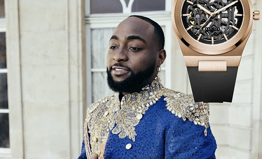 Davido Reacts to Memphis Depay's Gift of an Expensive Rolex Wristwatch
